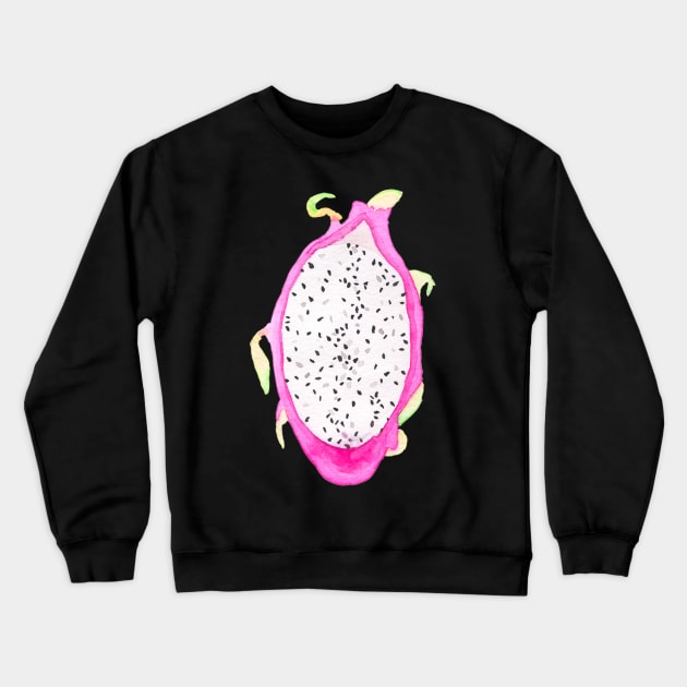 Dragon fruit Crewneck Sweatshirt by runlenarun